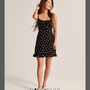 Tie front mini dress - Abercrombie